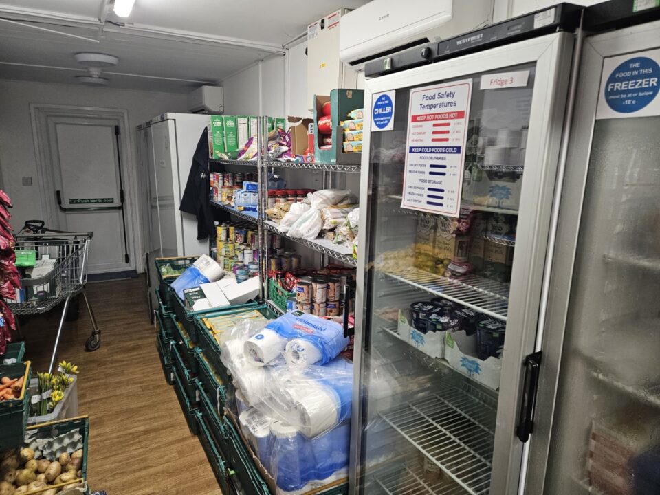 Inside of The People's Pantry.